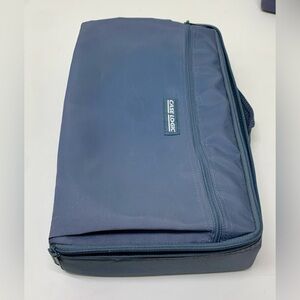 1980s 1990s Vtg Case Logic Padded Zip Closure 30 Capacity Casette Tape Carrier